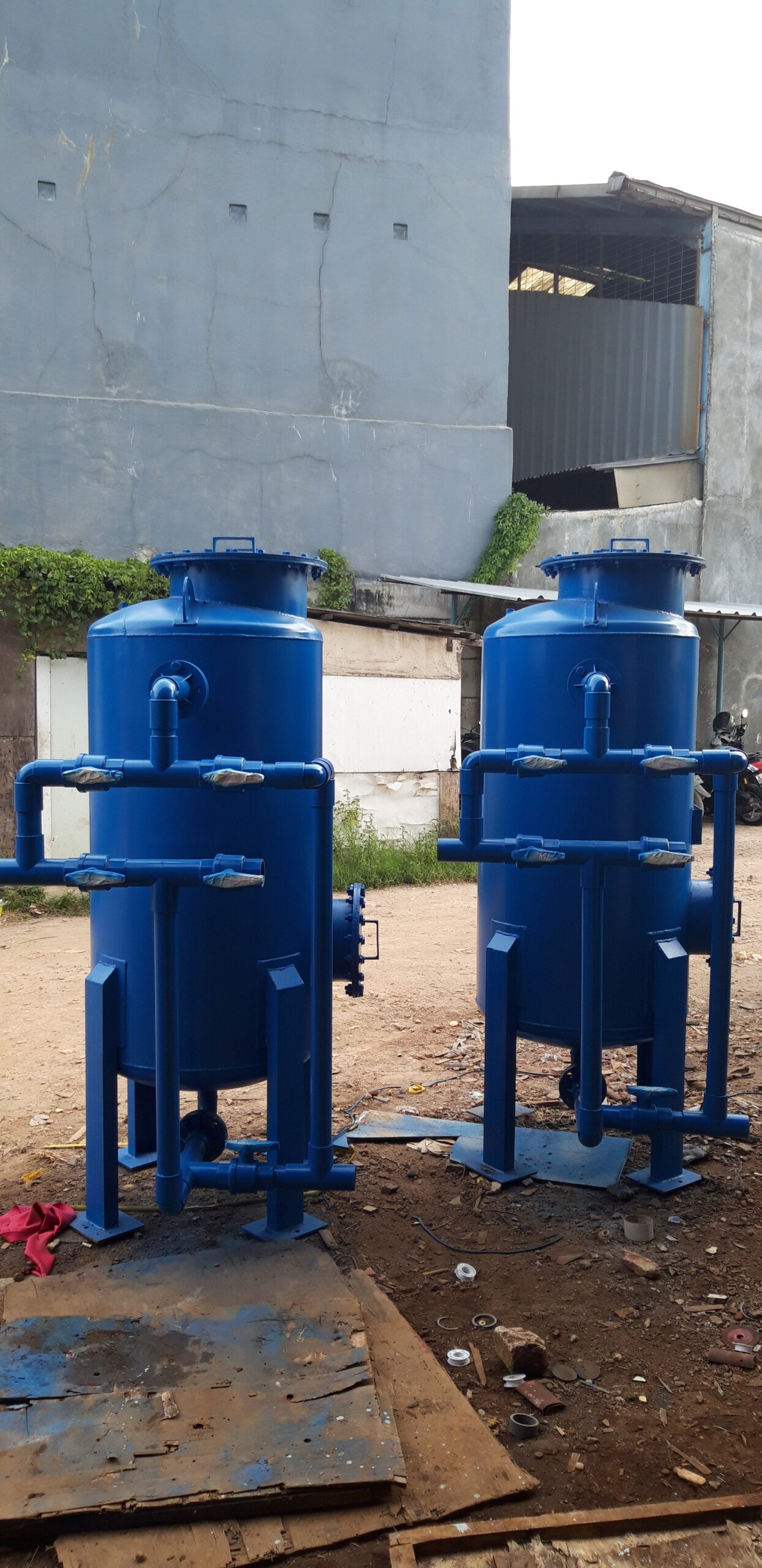 Sand filter tank 15 m3/jam
